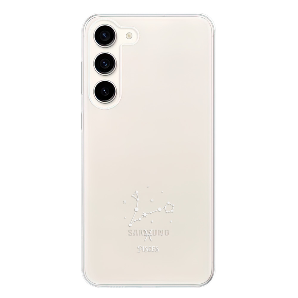 Odolné silikónové puzdro iSaprio - čiré - Ryby - Samsung Galaxy S23+ 5G