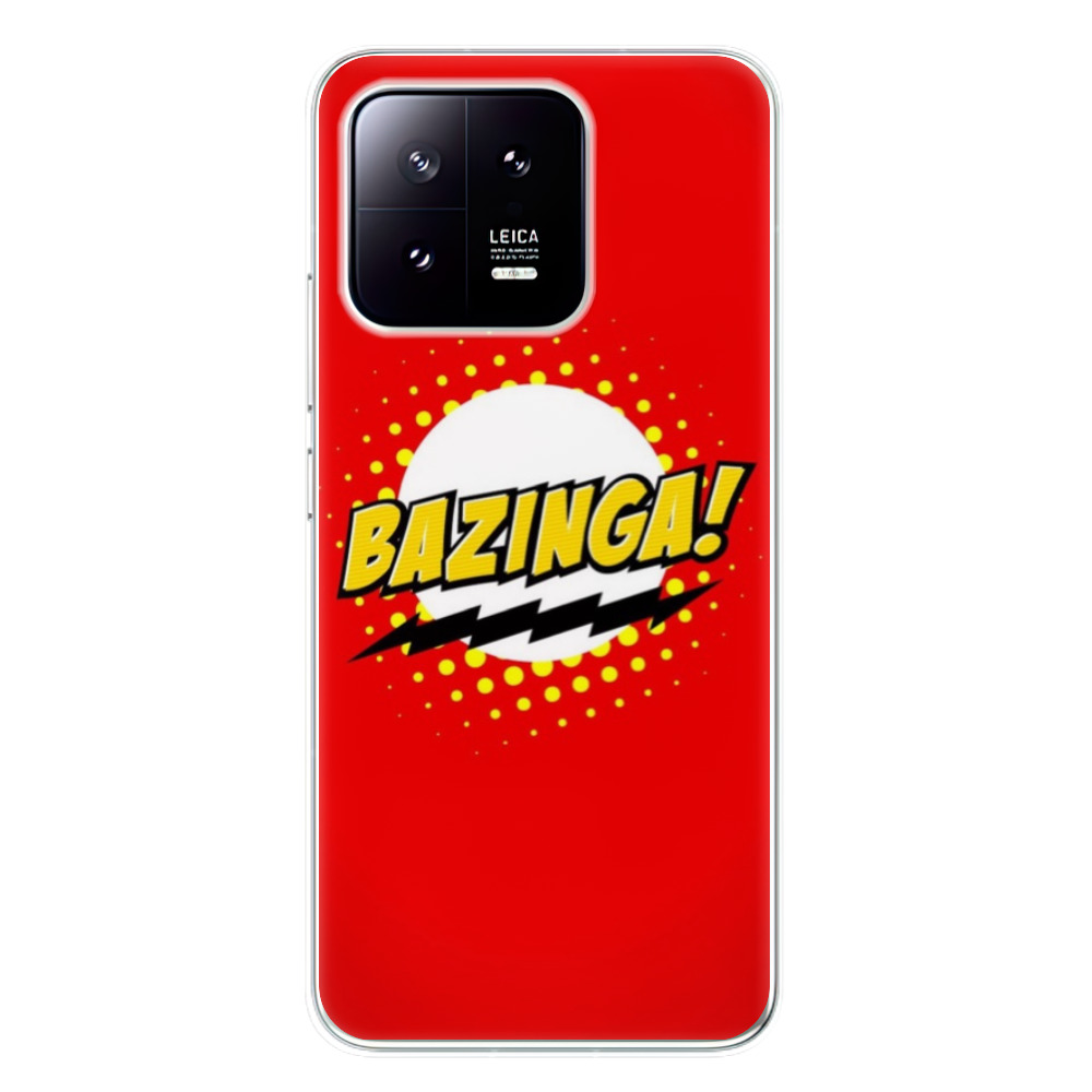 Odolné silikónové puzdro iSaprio - Bazinga 01 - Xiaomi 13