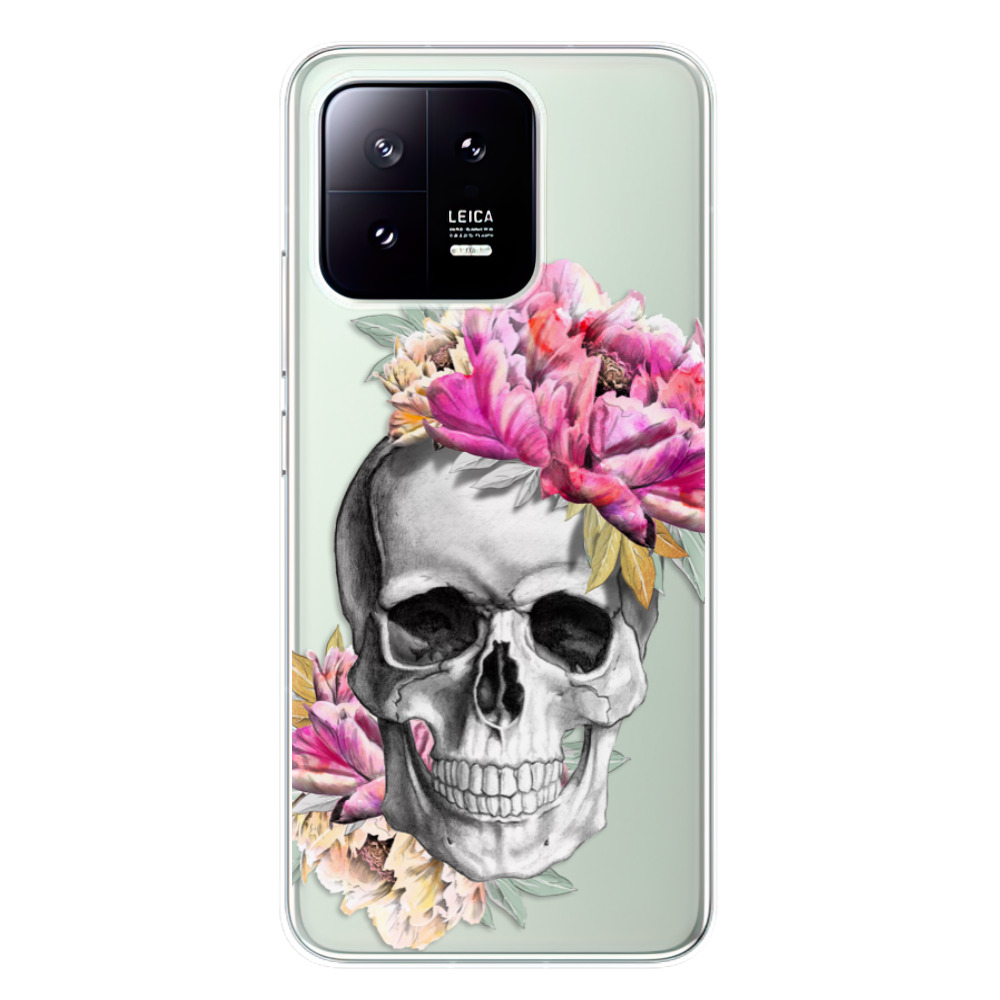 Odolné silikónové puzdro iSaprio - Pretty Skull - Xiaomi 13