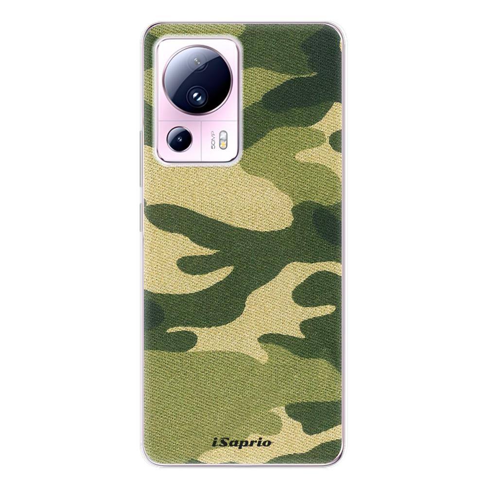 Odolné silikónové puzdro iSaprio - Green Camuflage 01 - Xiaomi 13 Lite