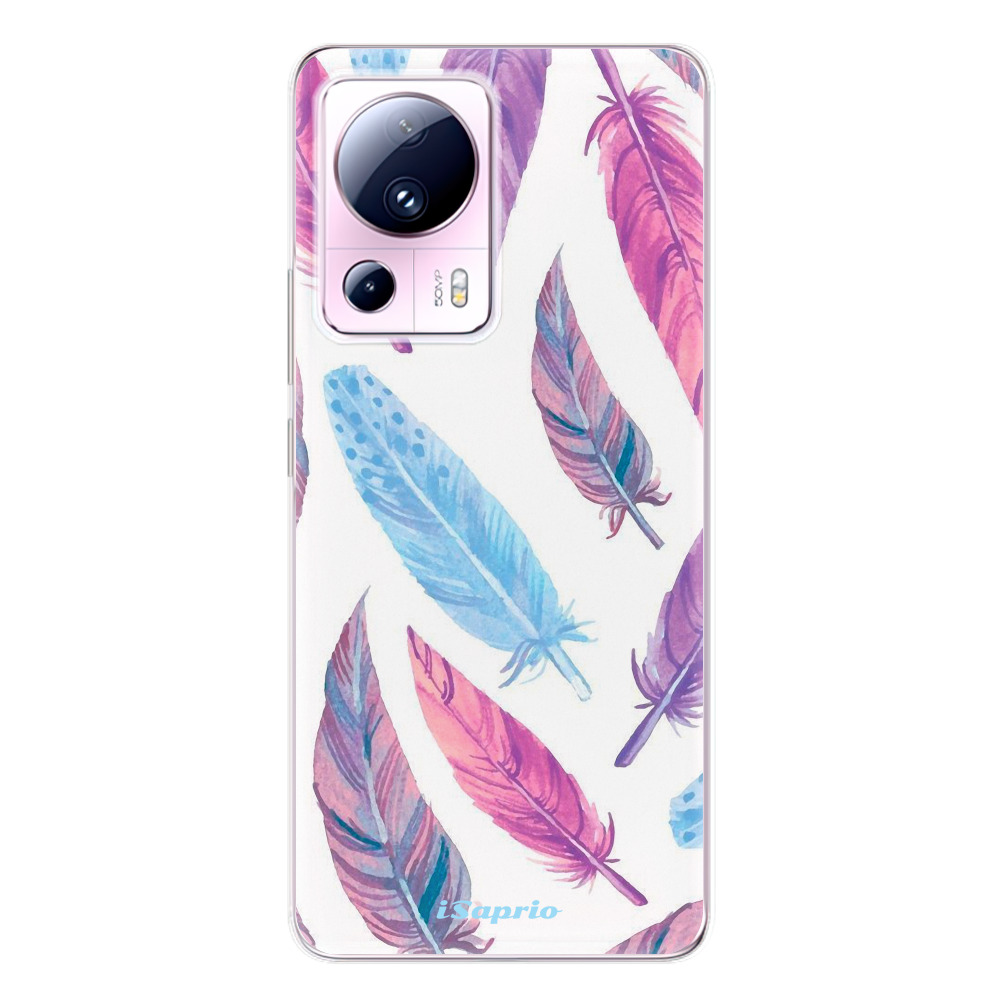 Odolné silikónové puzdro iSaprio - Feather Pattern 10 - Xiaomi 13 Lite