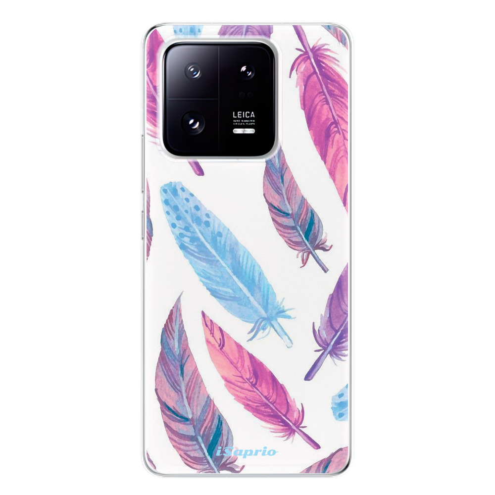 Odolné silikónové puzdro iSaprio - Feather Pattern 10 - Xiaomi 13 Pro