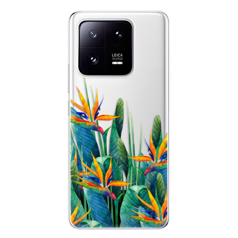 Odolné silikónové puzdro iSaprio - Exotic Flowers - Xiaomi 13 Pro