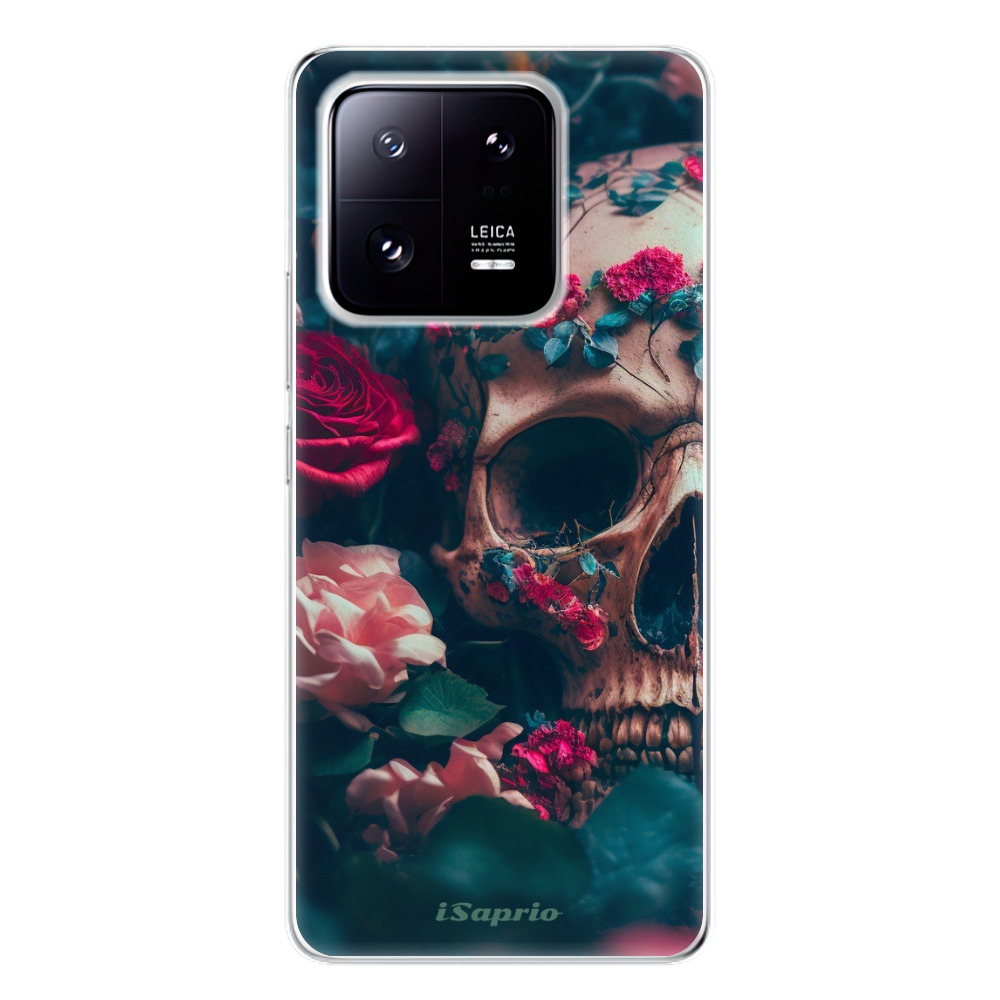 Odolné silikónové puzdro iSaprio - Skull in Roses - Xiaomi 13 Pro