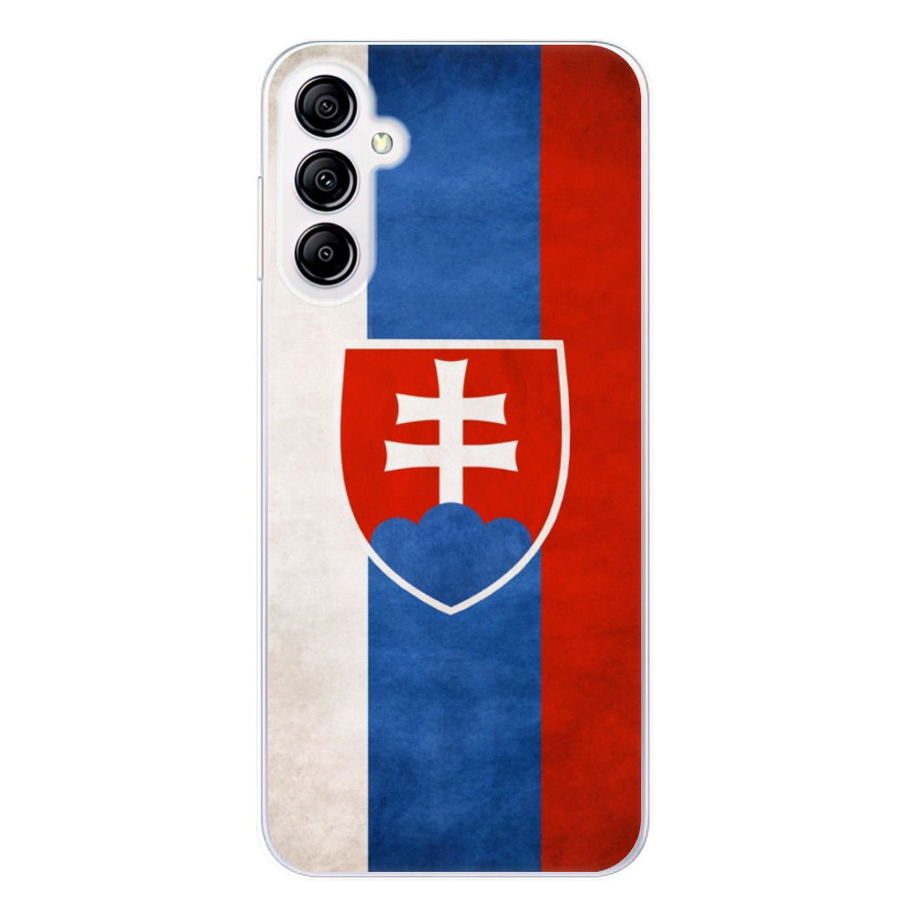 Odolné silikónové puzdro iSaprio - Slovakia Flag - Samsung Galaxy A14 / A14 5G