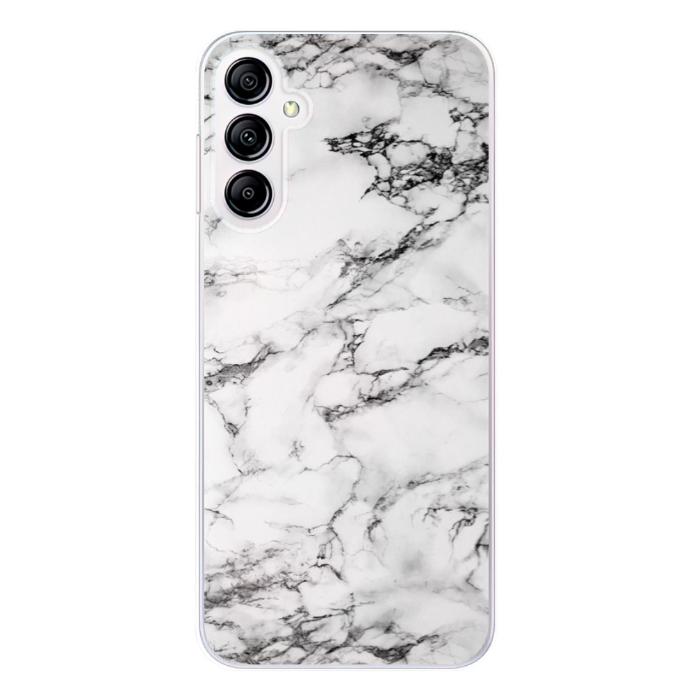 Odolné silikónové puzdro iSaprio - White Marble 01 - Samsung Galaxy A14 / A14 5G