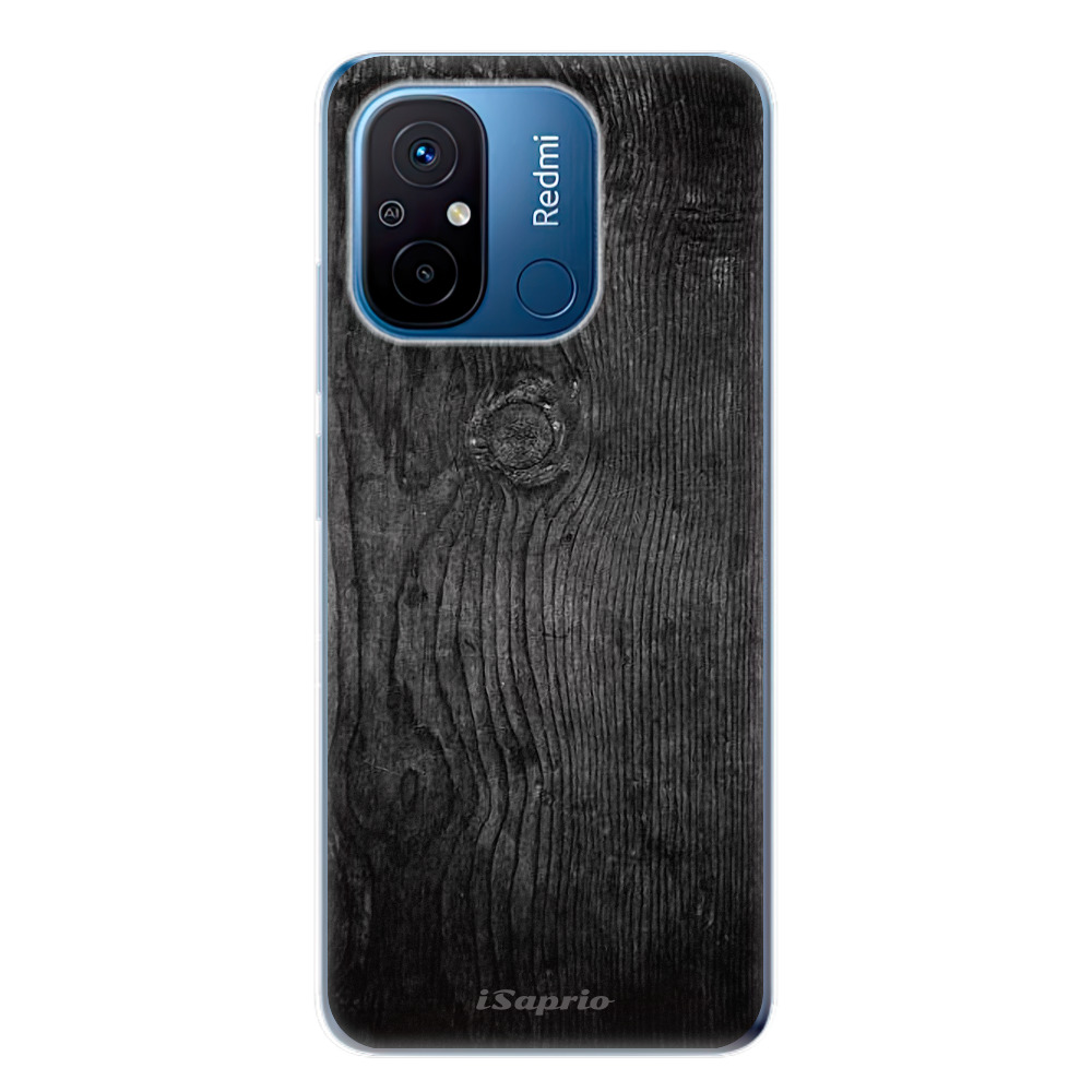 Odolné silikónové puzdro iSaprio - Black Wood 13 - Xiaomi Redmi 12C