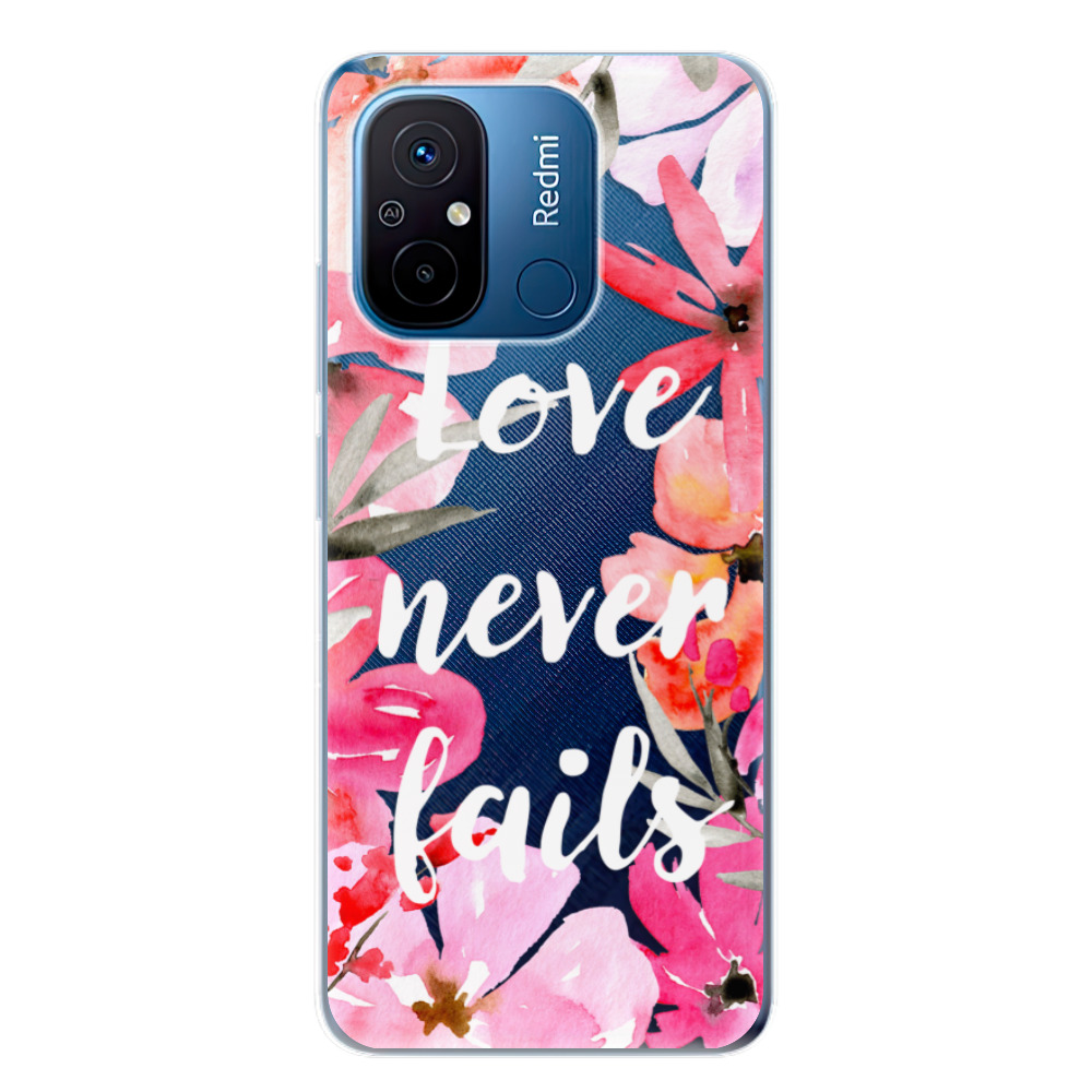 Odolné silikónové puzdro iSaprio - Love Never Fails - Xiaomi Redmi 12C