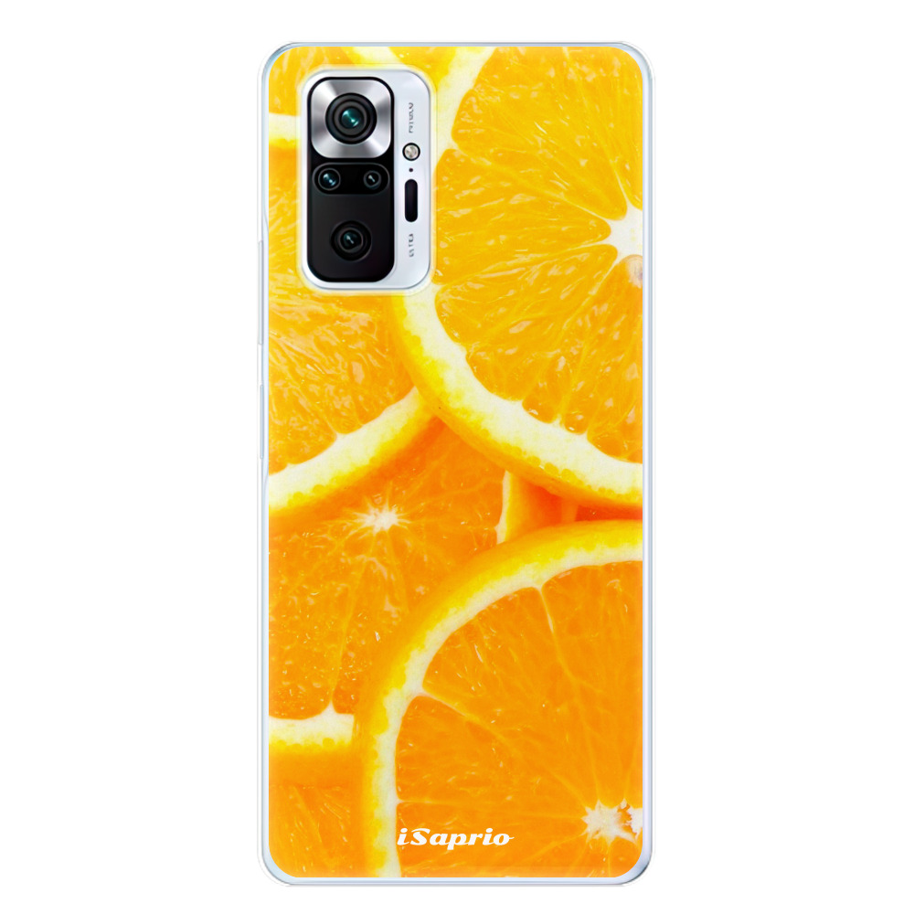 Odolné silikónové puzdro iSaprio - Orange 10 - Xiaomi Redmi Note 10 Pro