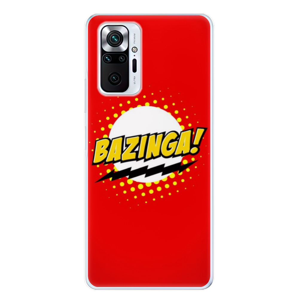 Odolné silikónové puzdro iSaprio - Bazinga 01 - Xiaomi Redmi Note 10 Pro