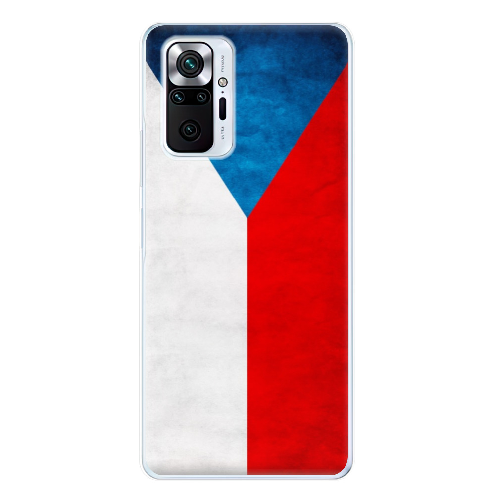 Odolné silikónové puzdro iSaprio - Czech Flag - Xiaomi Redmi Note 10 Pro