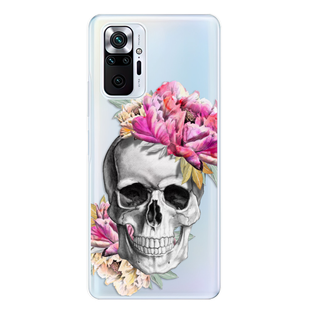 Odolné silikónové puzdro iSaprio - Pretty Skull - Xiaomi Redmi Note 10 Pro