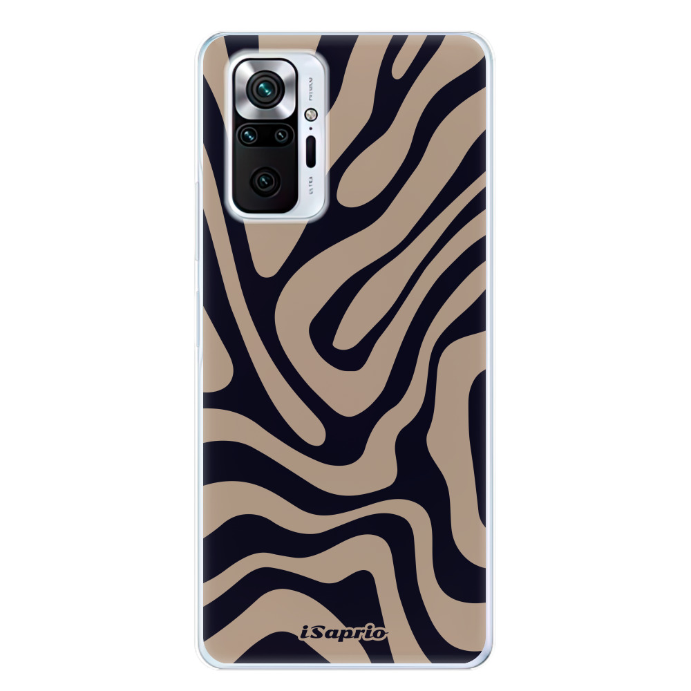 Odolné silikónové puzdro iSaprio - Zebra Black - Xiaomi Redmi Note 10 Pro