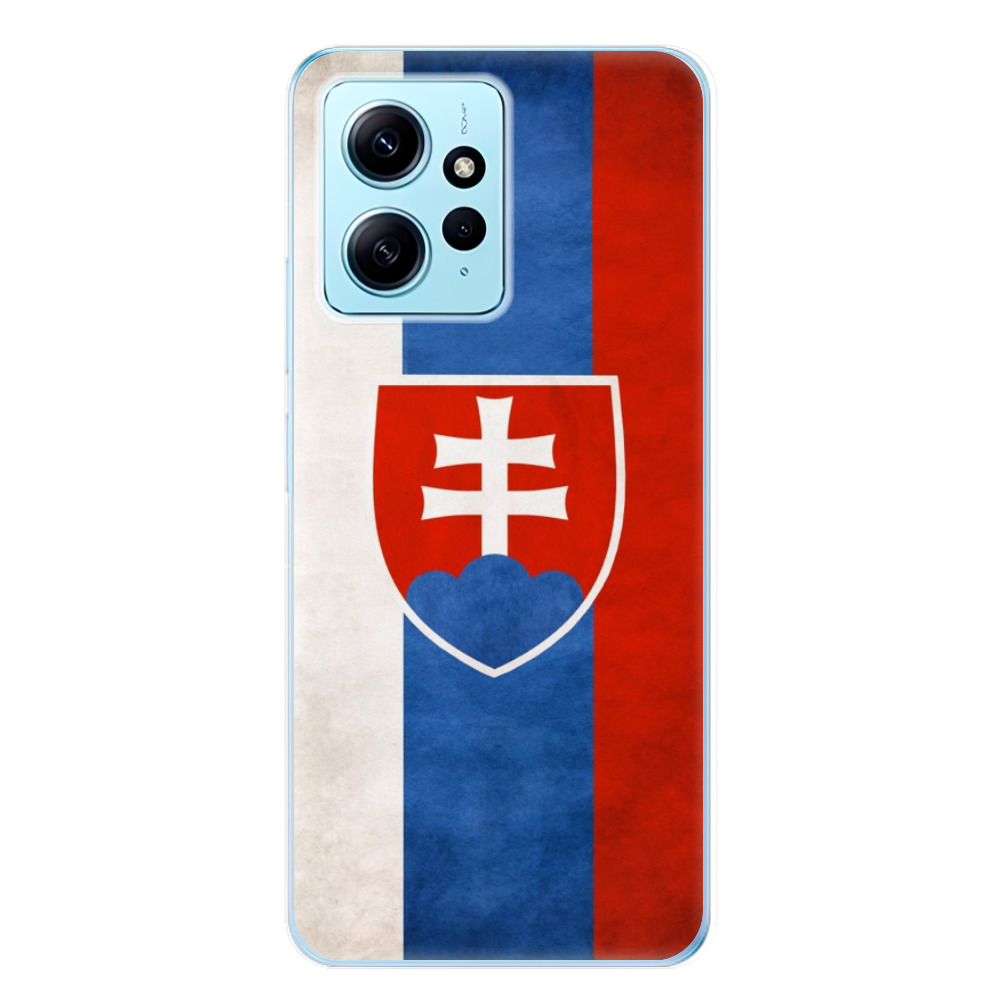 Odolné silikónové puzdro iSaprio - Slovakia Flag - Xiaomi Redmi Note 12 5G