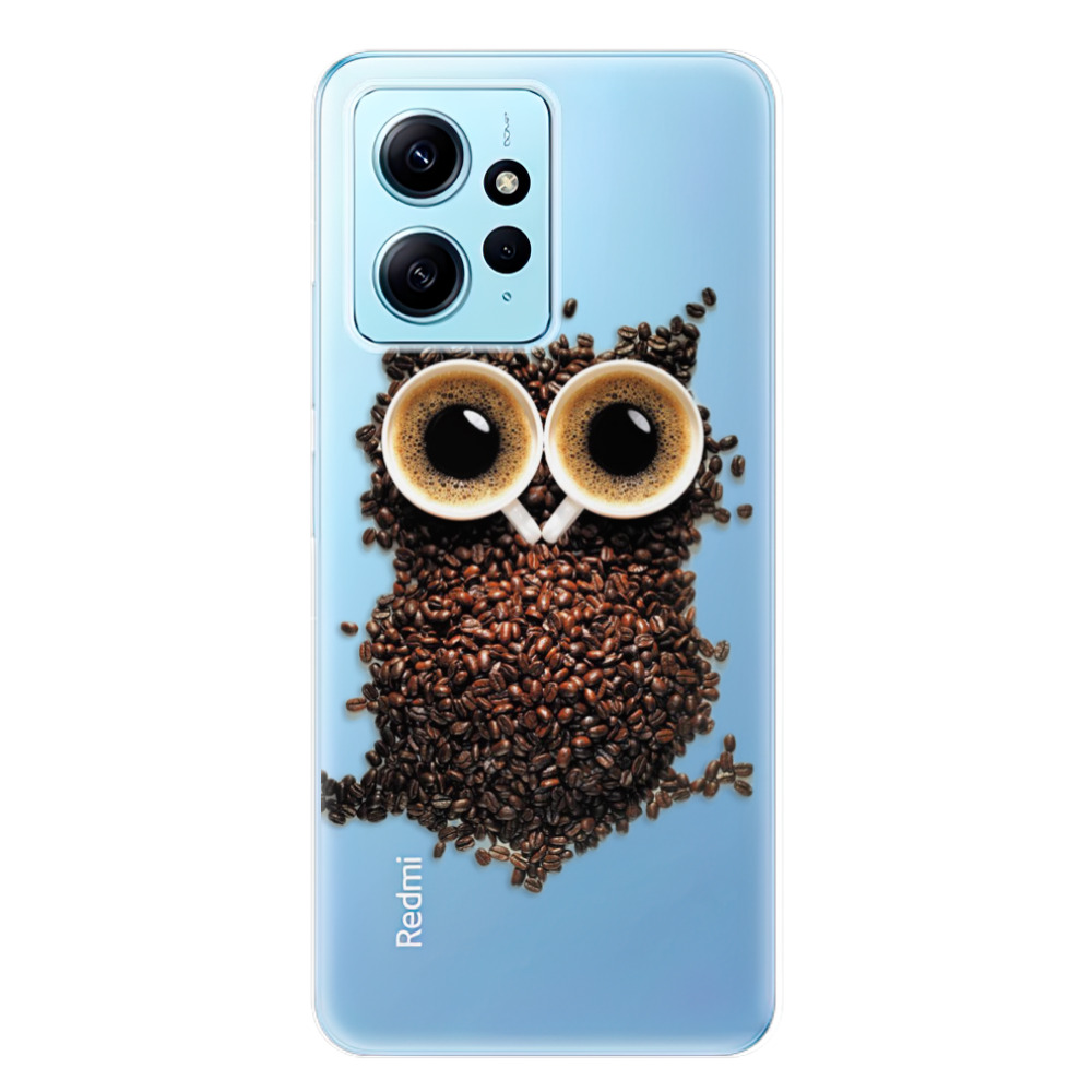 Odolné silikónové puzdro iSaprio - Owl And Coffee - Xiaomi Redmi Note 12 5G