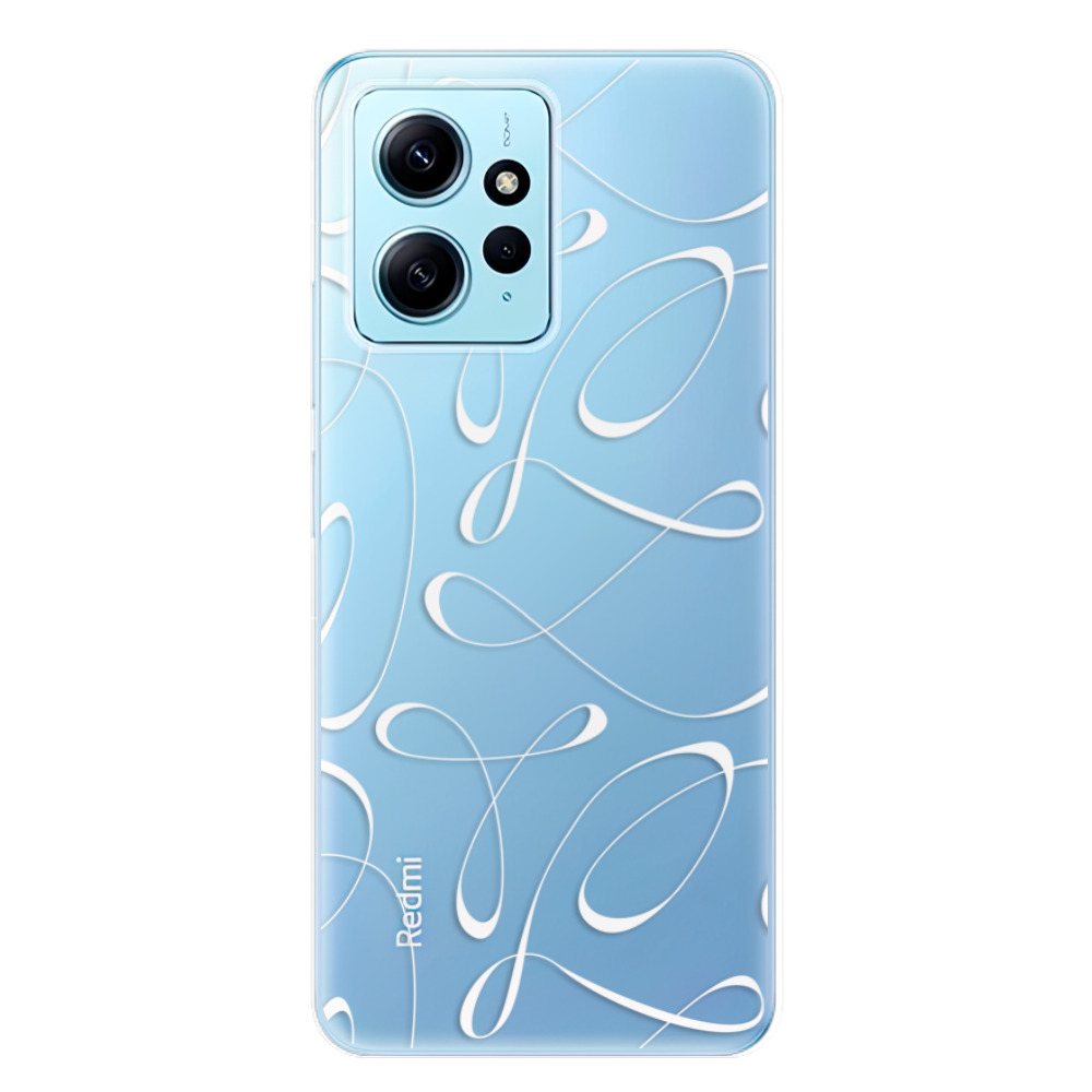 Odolné silikónové puzdro iSaprio - Fancy - white - Xiaomi Redmi Note 12 5G
