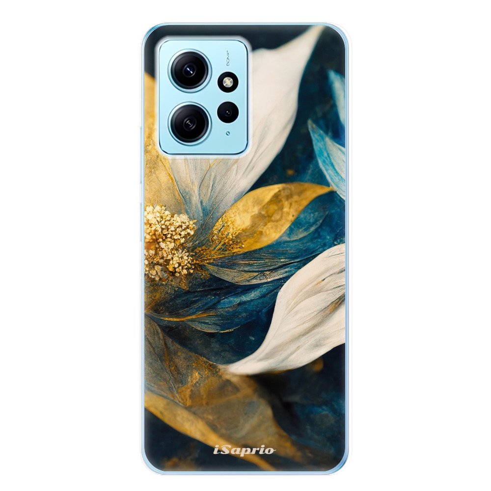 Odolné silikónové puzdro iSaprio - Gold Petals - Xiaomi Redmi Note 12 5G