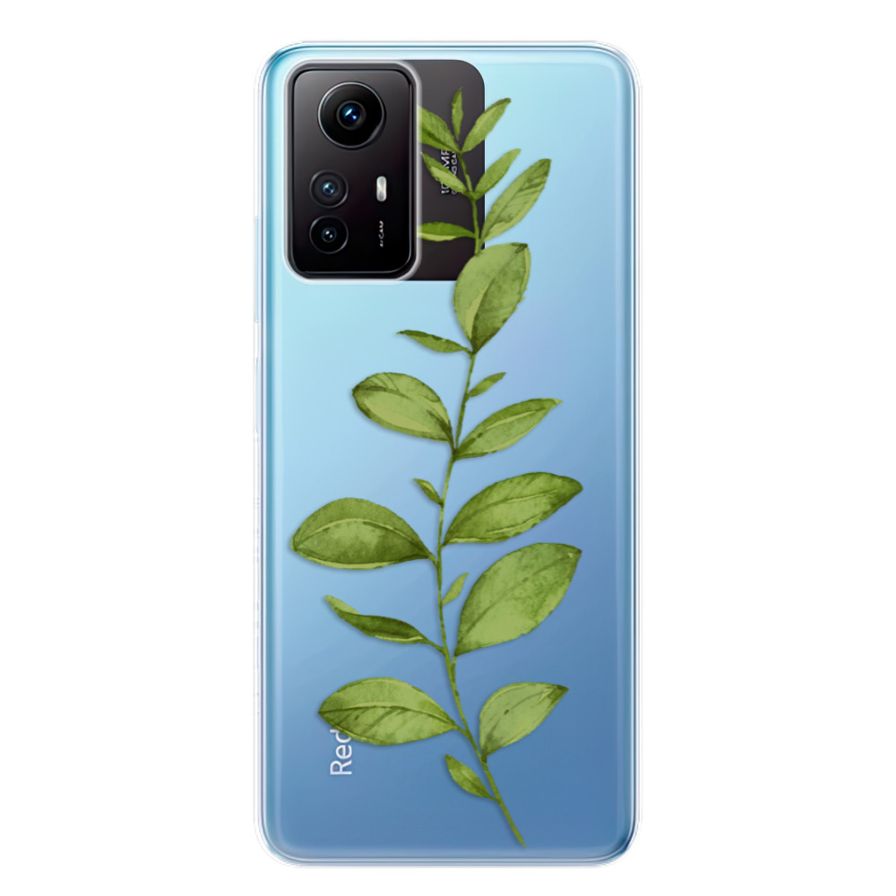 Odolné silikónové puzdro iSaprio - Green Plant 01 - Xiaomi Redmi Note 12S