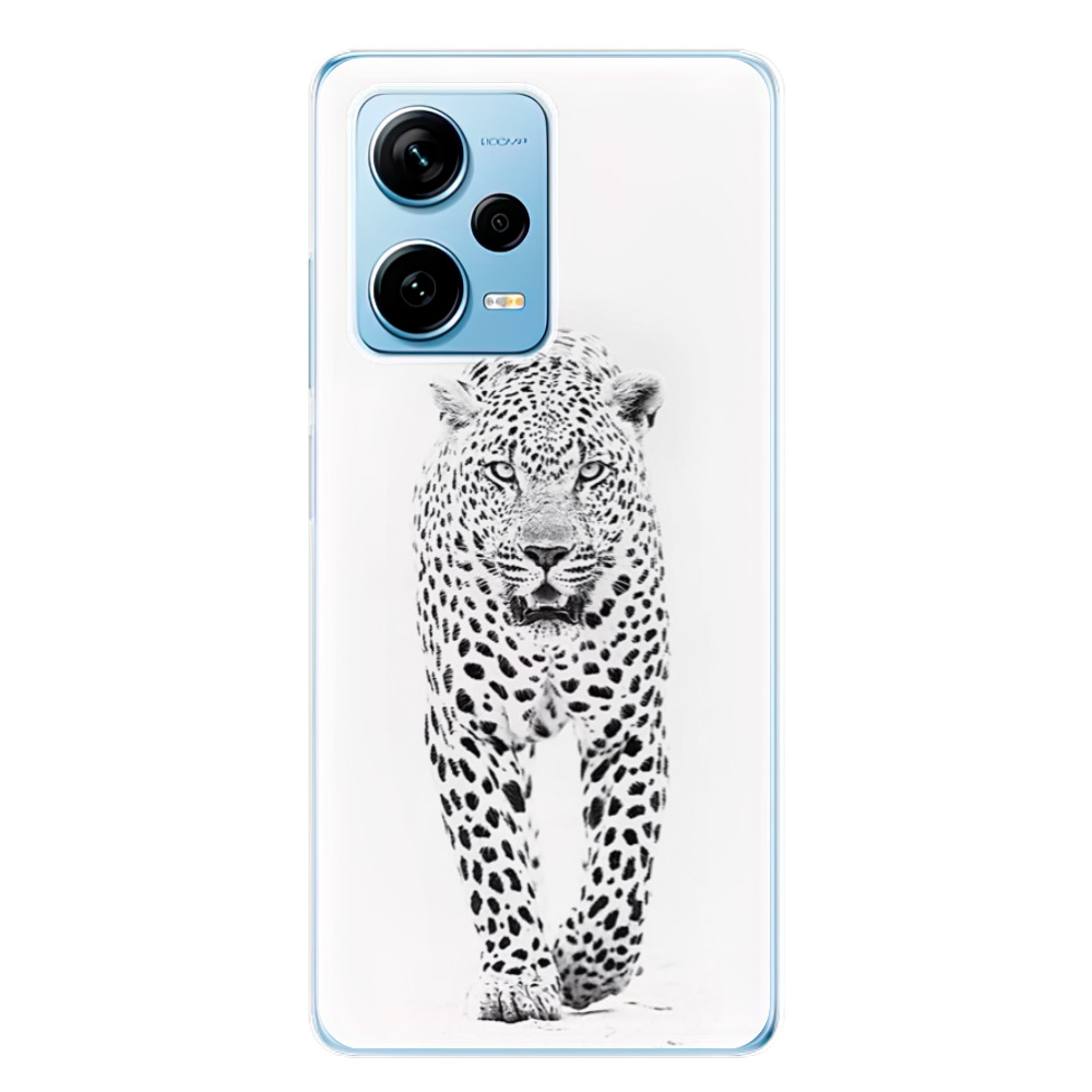 Odolné silikónové puzdro iSaprio - White Jaguar - Xiaomi Redmi Note 12 Pro 5G / Poco X5 Pro 5G