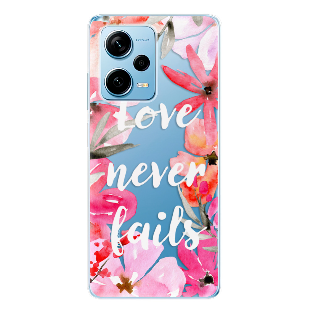 Odolné silikónové puzdro iSaprio - Love Never Fails - Xiaomi Redmi Note 12 Pro 5G / Poco X5 Pro 5G