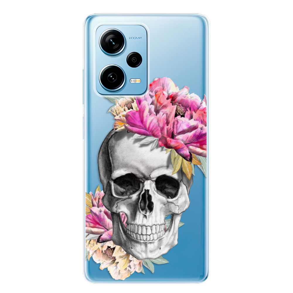 Odolné silikónové puzdro iSaprio - Pretty Skull - Xiaomi Redmi Note 12 Pro+ 5G