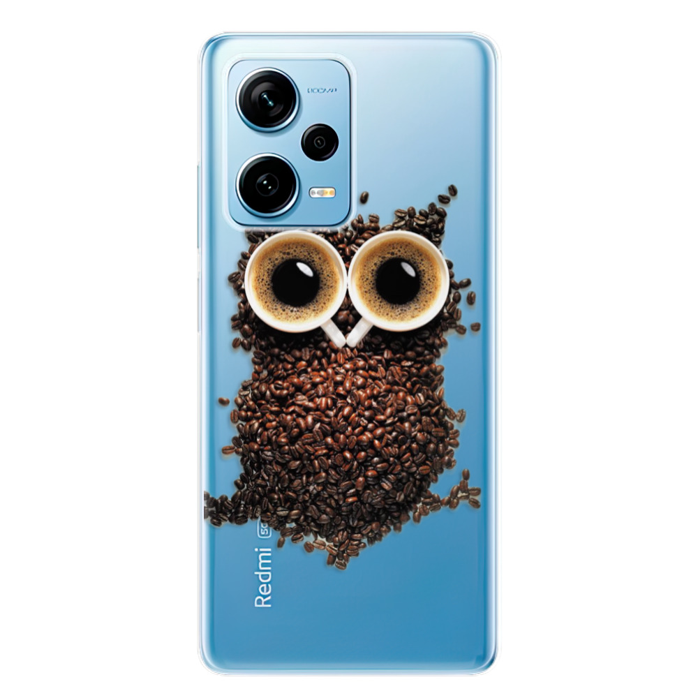 Odolné silikónové puzdro iSaprio - Owl And Coffee - Xiaomi Redmi Note 12 Pro+ 5G