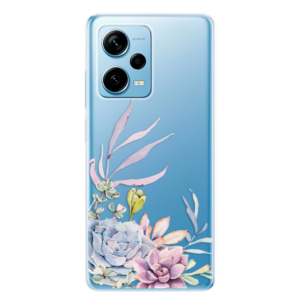 Odolné silikónové puzdro iSaprio - Succulent 01 - Xiaomi Redmi Note 12 Pro+ 5G