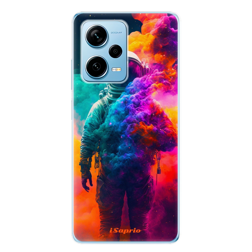 Odolné silikónové puzdro iSaprio - Astronaut in Colors - Xiaomi Redmi Note 12 Pro+ 5G