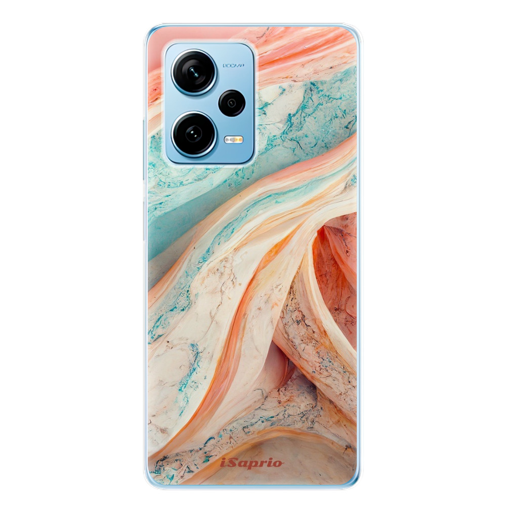 Odolné silikónové puzdro iSaprio - Orange and Blue - Xiaomi Redmi Note 12 Pro+ 5G