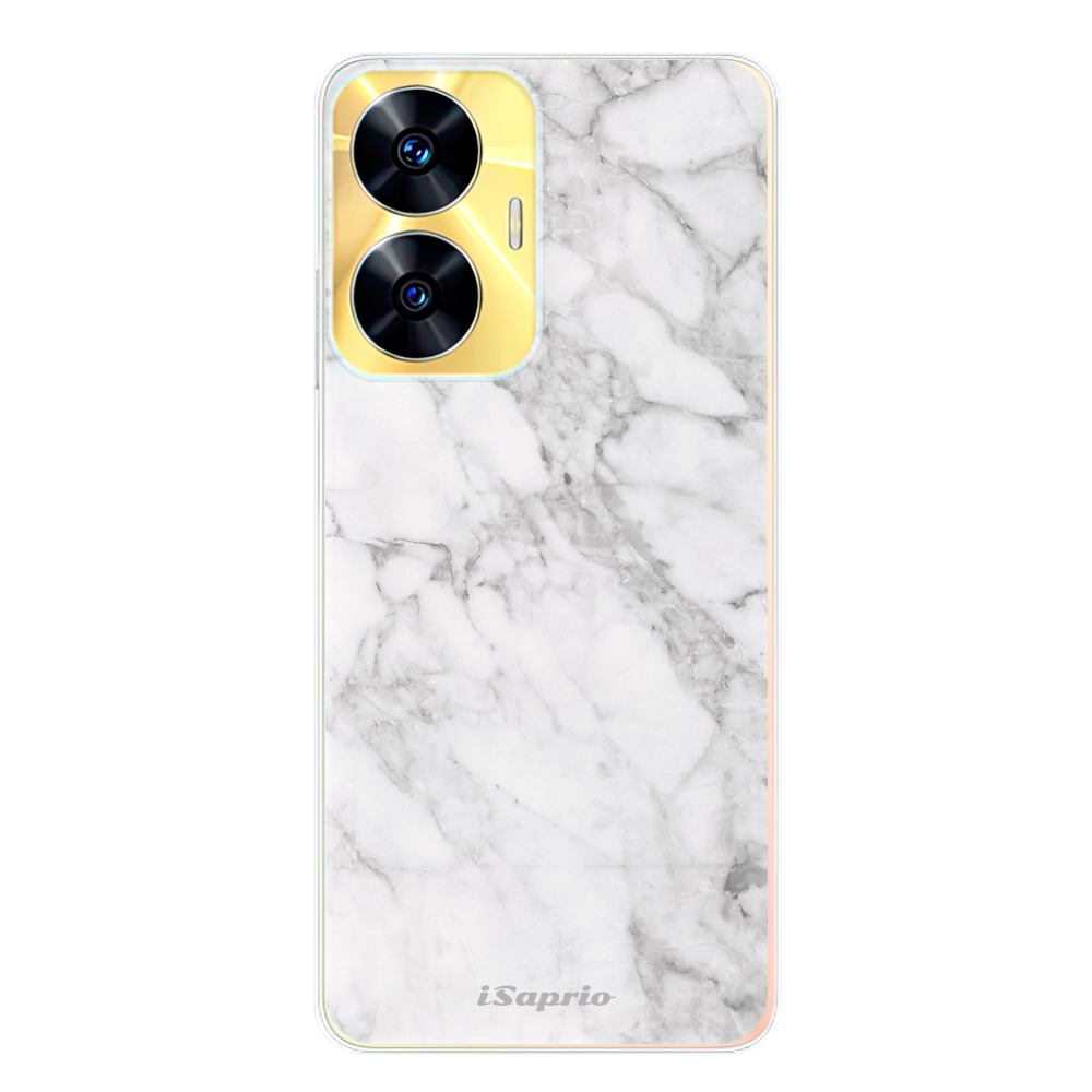 Odolné silikónové puzdro iSaprio - SilverMarble 14 - Realme C55