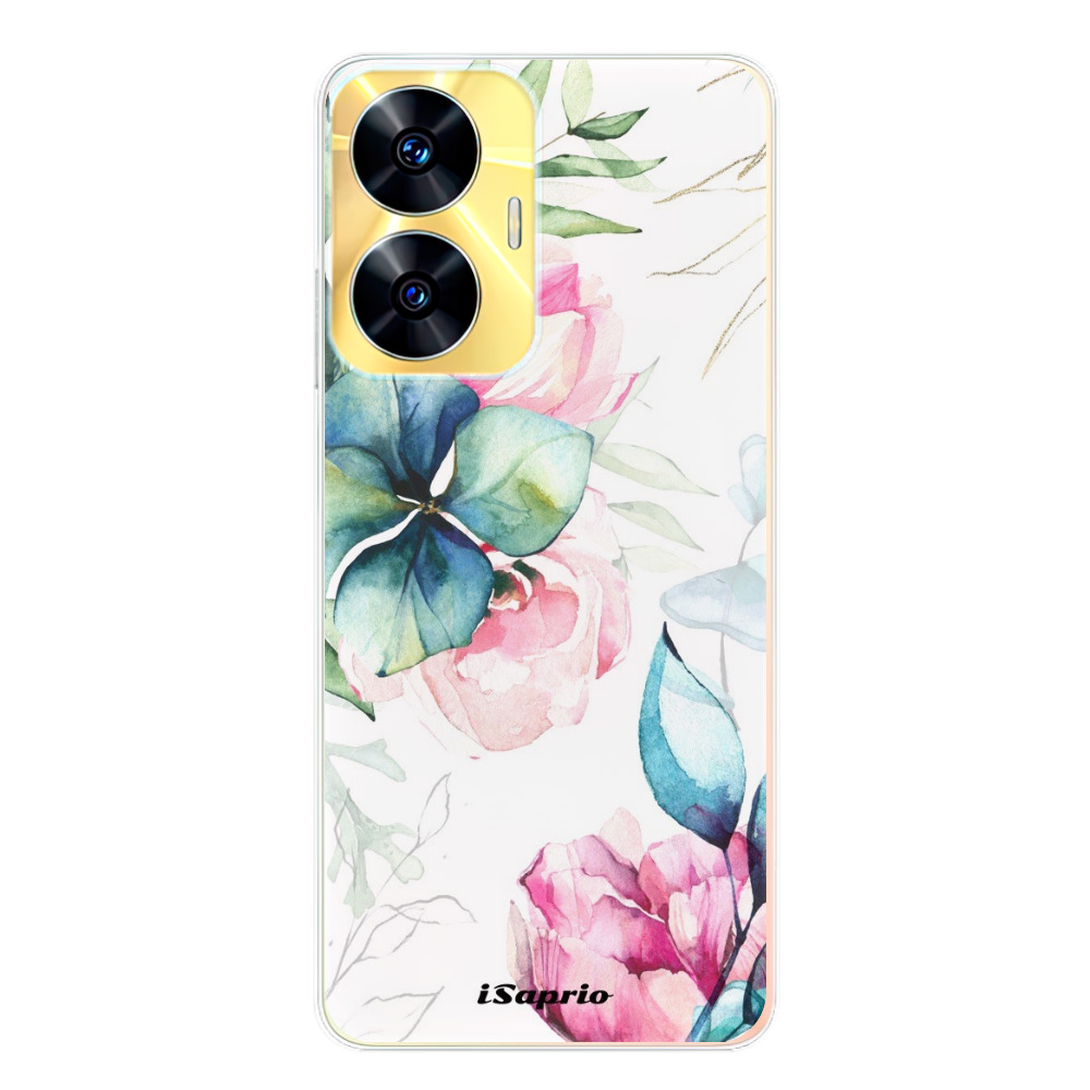Odolné silikónové puzdro iSaprio - Flower Art 01 - Realme C55
