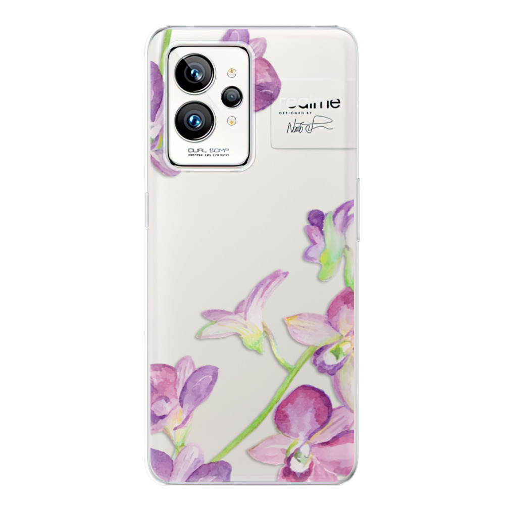 Odolné silikónové puzdro iSaprio - Purple Orchid - Realme GT 2 Pro
