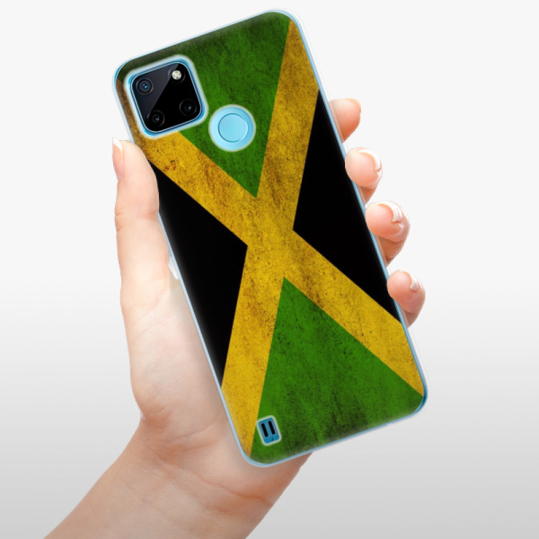 Odolné silikónové puzdro iSaprio - Flag of Jamaica - Realme C21Y / C25Y