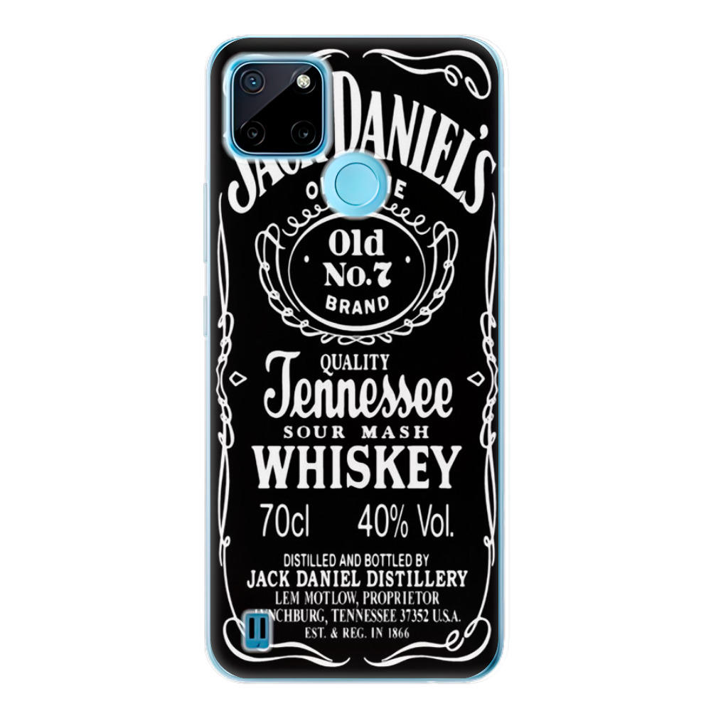 Odolné silikónové puzdro iSaprio - Jack Daniels - Realme C21Y / C25Y