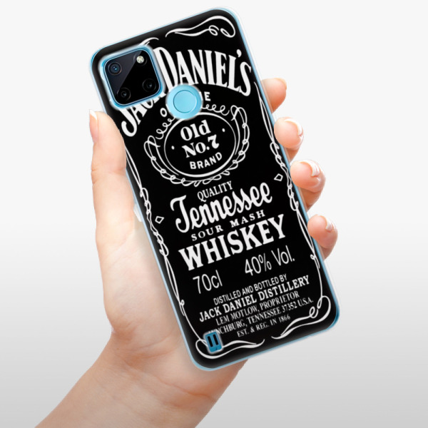 Odolné silikónové puzdro iSaprio - Jack Daniels - Realme C21Y / C25Y