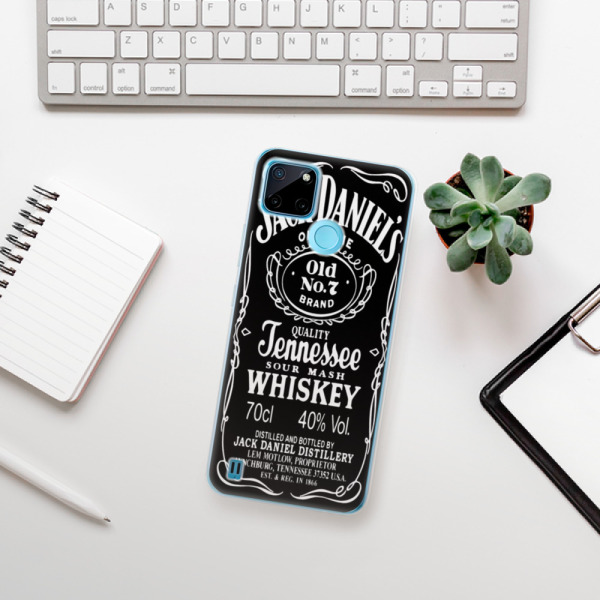 Odolné silikónové puzdro iSaprio - Jack Daniels - Realme C21Y / C25Y