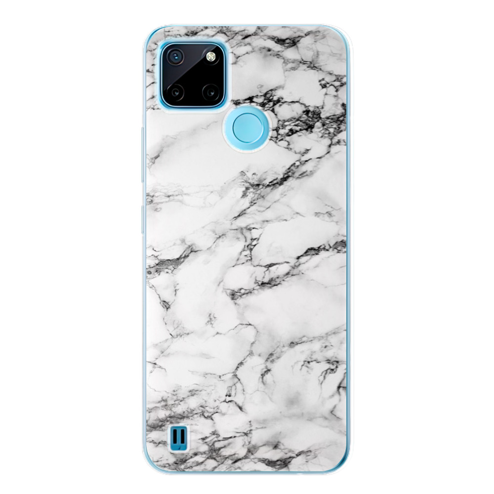 Odolné silikónové puzdro iSaprio - White Marble 01 - Realme C21Y / C25Y