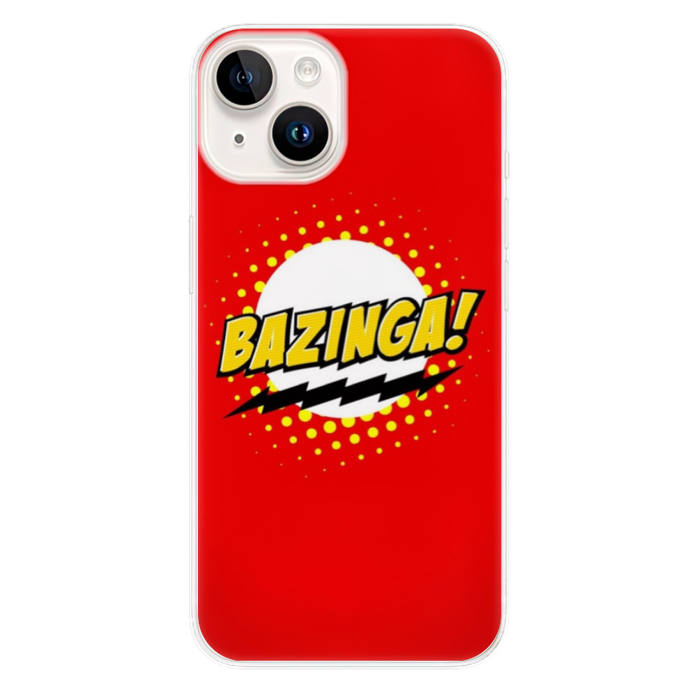 Odolné silikónové puzdro iSaprio - Bazinga 01 - iPhone 15