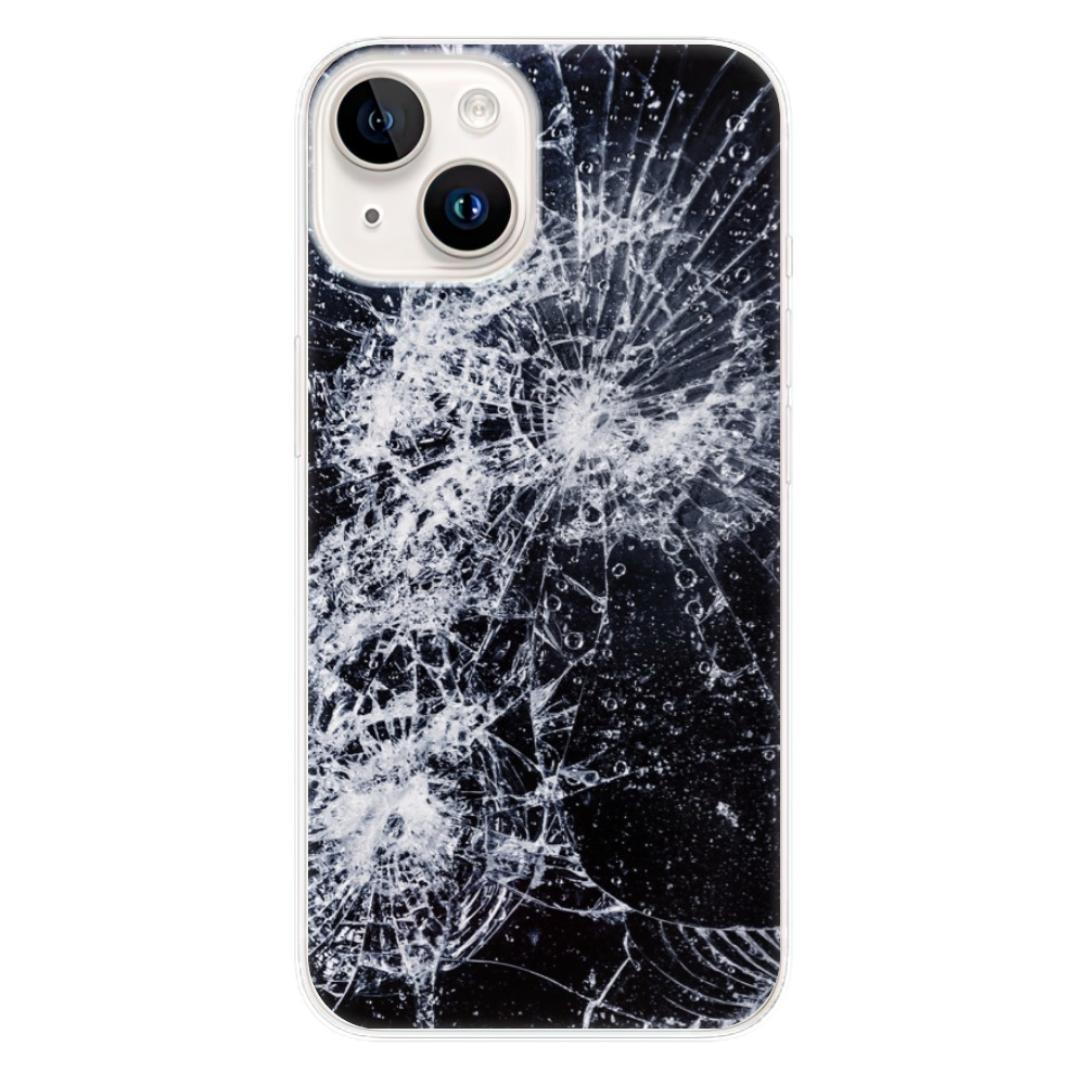 Odolné silikónové puzdro iSaprio - Cracked - iPhone 15