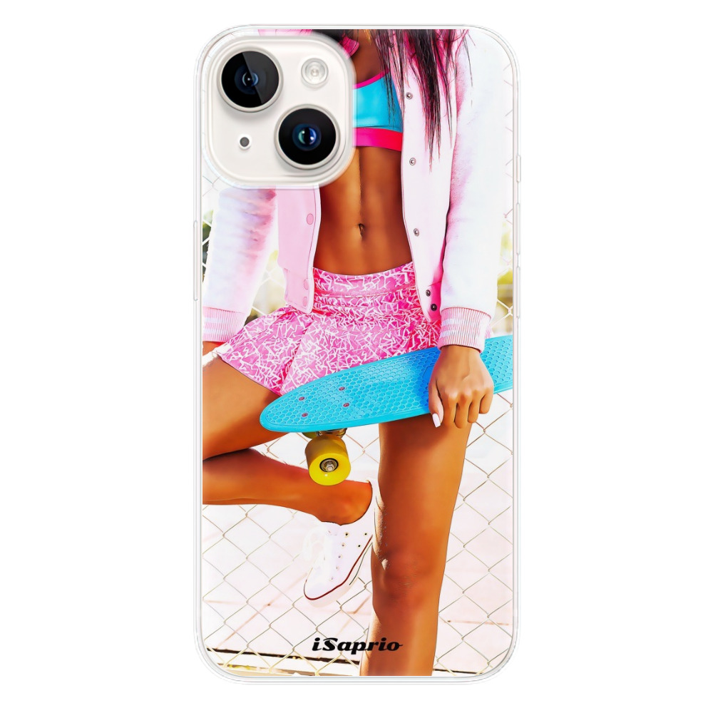 Odolné silikónové puzdro iSaprio - Skate girl 01 - iPhone 15