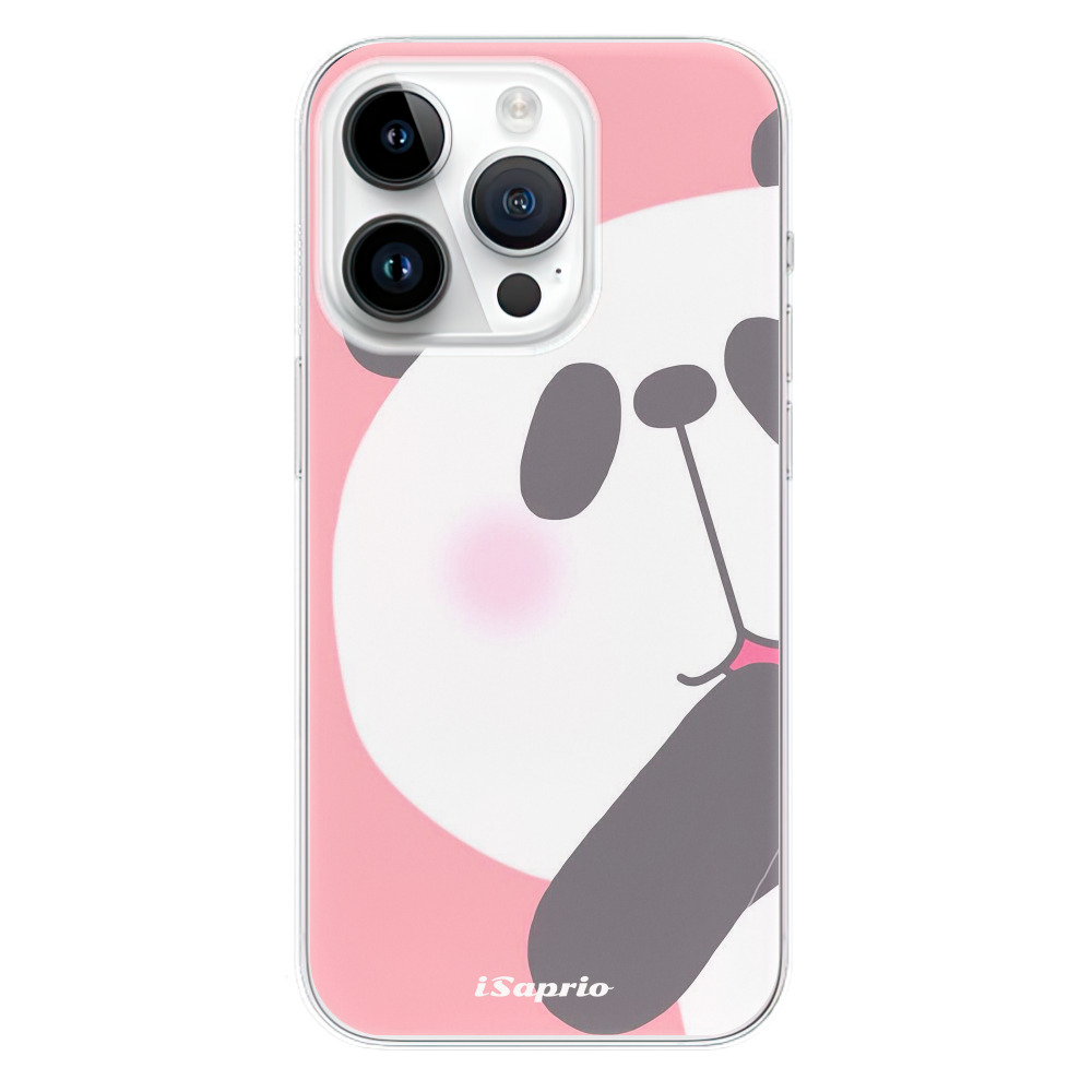 Odolné silikónové puzdro iSaprio - Panda 01 - iPhone 15 Pro