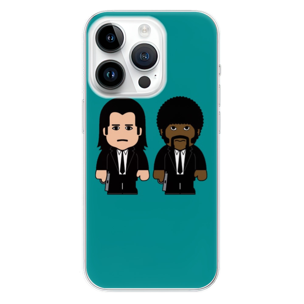 Odolné silikónové puzdro iSaprio - Pulp Fiction - iPhone 15 Pro