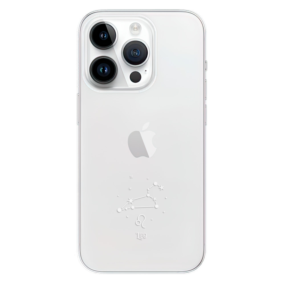 Odolné silikónové puzdro iSaprio - čiré - Lev - iPhone 15 Pro