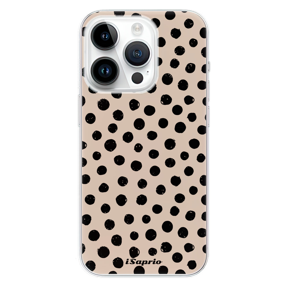 Odolné silikónové puzdro iSaprio - Dotted - iPhone 15 Pro