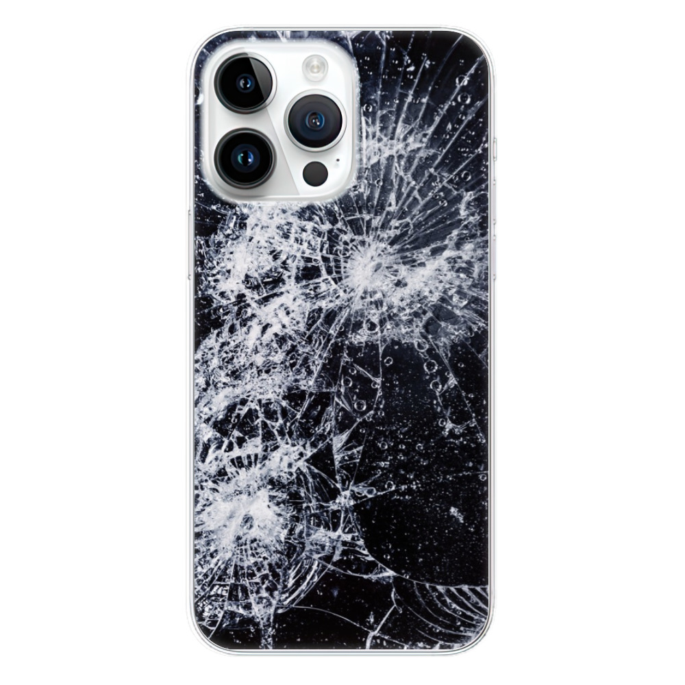 Odolné silikónové puzdro iSaprio - Cracked - iPhone 15 Pro Max