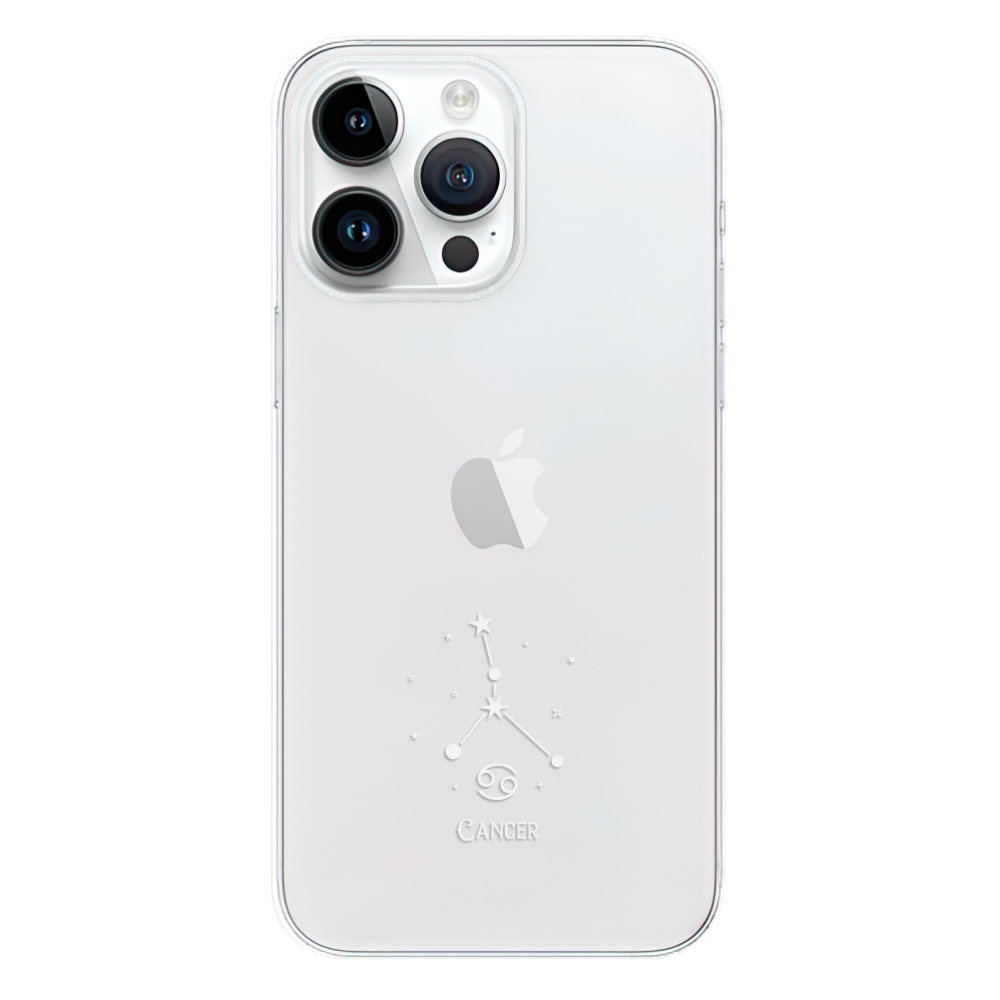 Odolné silikónové puzdro iSaprio - čiré - Rak - iPhone 15 Pro Max