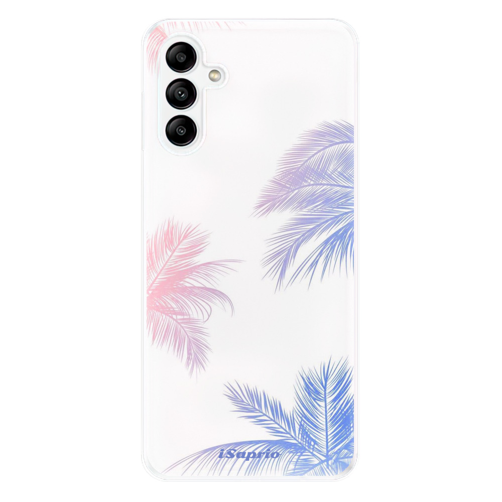 Odolné silikónové puzdro iSaprio - Digital Palms 10 - Samsung Galaxy A04s