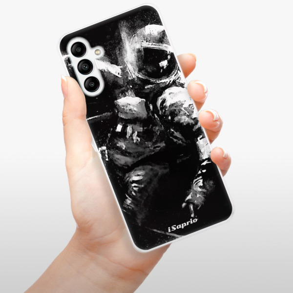 Odolné silikónové puzdro iSaprio - Astronaut 02 - Samsung Galaxy A04s