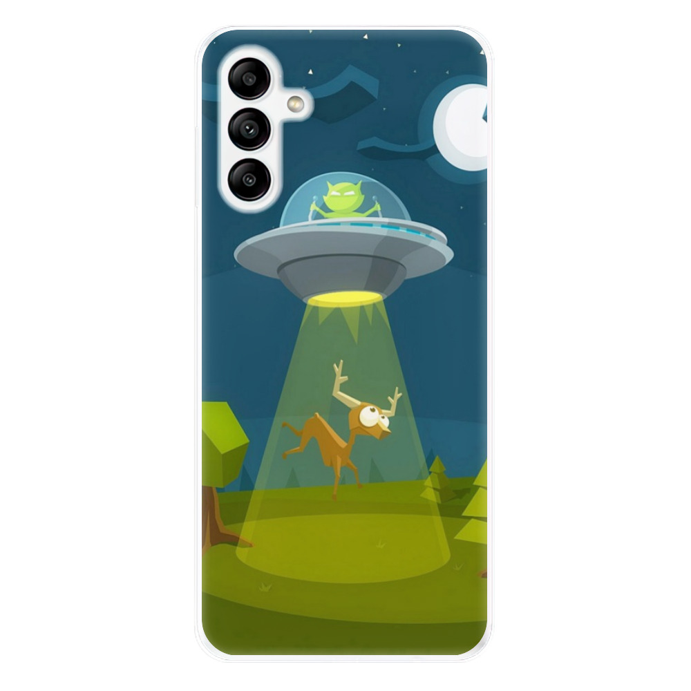 Odolné silikónové puzdro iSaprio - Alien 01 - Samsung Galaxy A04s