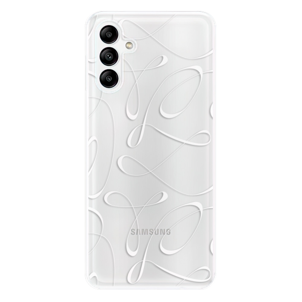 Odolné silikónové puzdro iSaprio - Fancy - white - Samsung Galaxy A04s